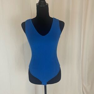 Beautiful Bright Blue cotton bodysuit